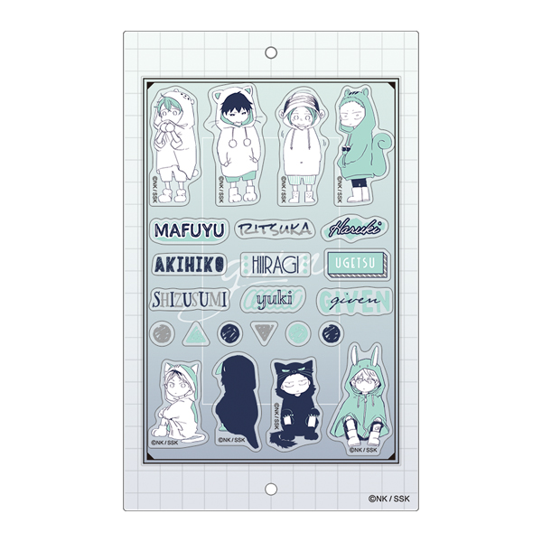 ギヴン ギヴン展 色紙 紀伊國屋 アクリルスタンド クリアファイル GOODS | ギヴン展 -given exhibition- ENCORE